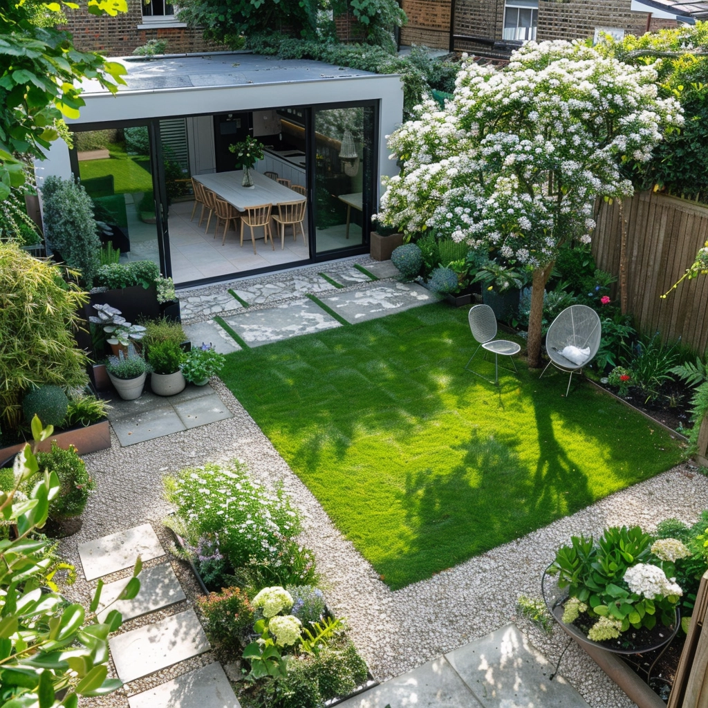 low maintence small garden design